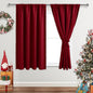 JIUZHEN Christmas Blackout Curtains by JIUZHEN