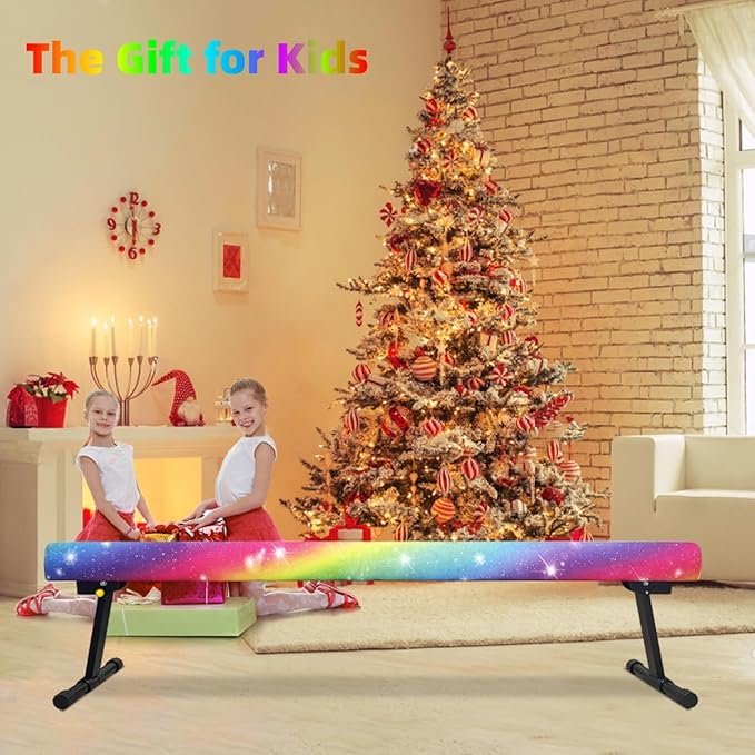 Wesky Adjustable Balance Beam, High and Low Floor Beam Gymnastics Equipment - Image 4