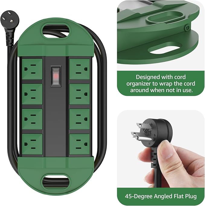 CCCEI Outdoor Power Strip Weatherproof - Image 6