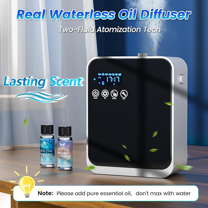 Waterless Essential Oil Diffuser, Hotel Aromatherapy Scent Diffuser - Image 2