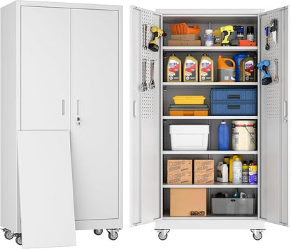SUXXAN Metal Garage Storage Cabinet by SUXXANFurniture