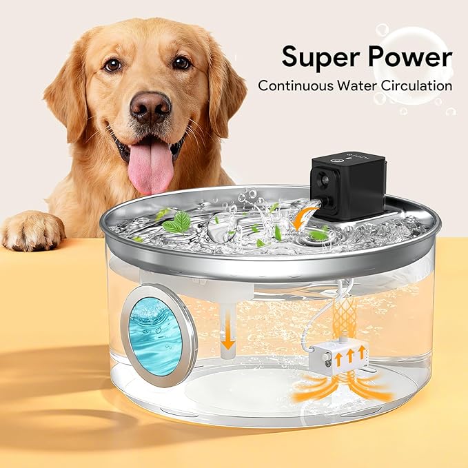 Wireless Dog Water Fountain Pump - Image 2