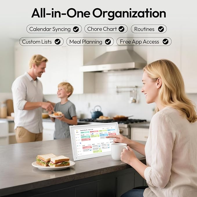 BOCT 10.1'' Digital Calendar Wall - Image 4
