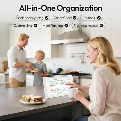 BOCT 10.1'' Digital Calendar Wall - Image 4