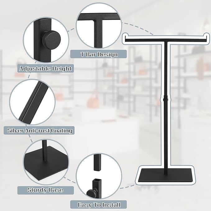 Polmart Countertop Adjustable T-Bar Display Stand Stand - Image 4