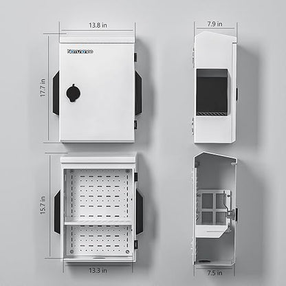 Outdoor Electrical Box, Cold-Rolled Steel Plate, Aluminum Alloy Back Beam - Image 4