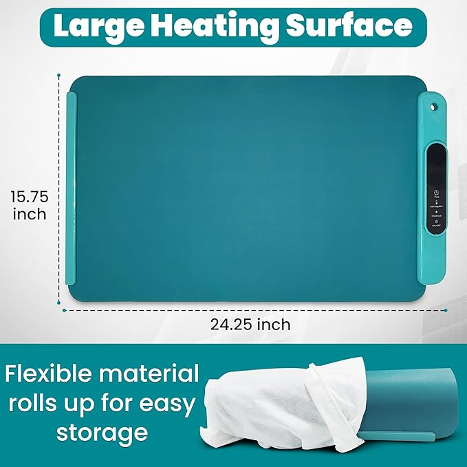 Food Warming Mat – 24" Electric Buffet Heating Tray - Image 3