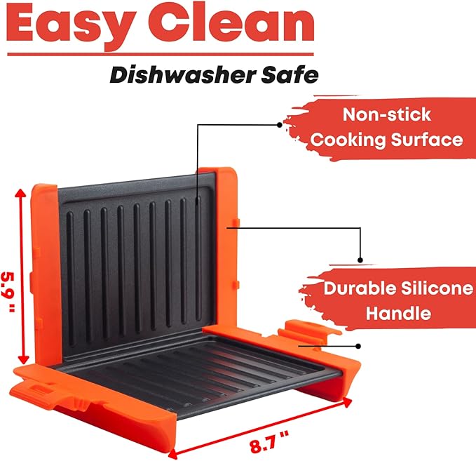 Maconee Microwave Sandwich maker | Microwave Grill Cheese Maker | Microwave - Image 5