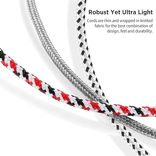 DUKABEL Headphone Splitter, Knitted 3.5mm Audio Splitter TRS 3-Pole Aux - Image 6
