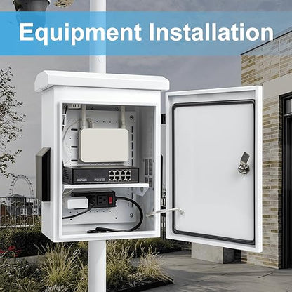 Outdoor Electrical Box with Thermostat and Fan, Cold-Rolled Steel Plate - Image 6