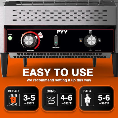 PYY Commercial Conveyor Toaster - Image 3