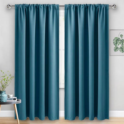 JIUZHEN Blackout Curtains for Bedroom - Image 2