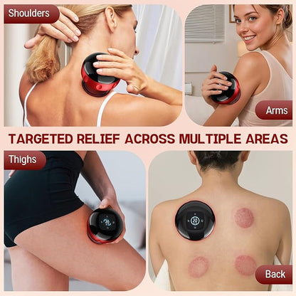 Cakoutanb 2 Pack Smart Cupping Therapy Massager, 7 in 1 Red Light Cupping - Image 6
