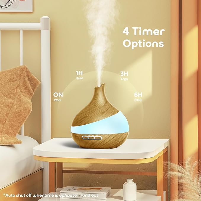 500ML Essential Oil Diffuser: Aroma Diffuser - Image 5