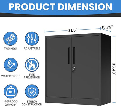 Garage Metal Storage Cabinet - Image 3