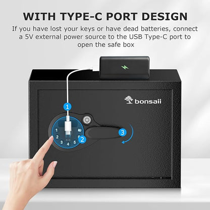 Bonsaii Safe, 0.6 Cubic Safe Box - Image 7