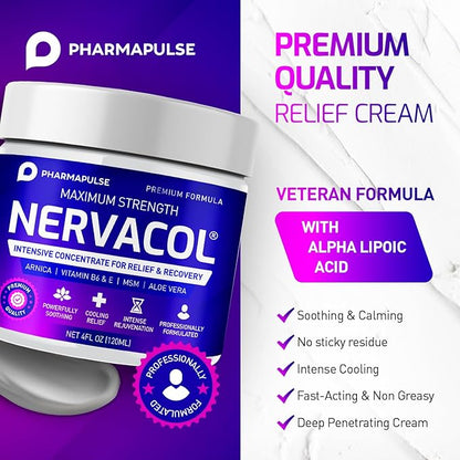 Pharmapulse Neuropathy Nerve Therapy & Relief Cream - Image 3