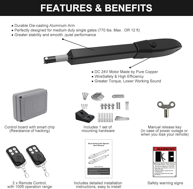 JUJIANG Automatic Gate Opener - Image 6