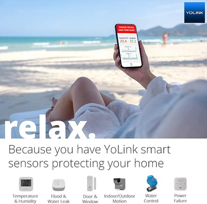 YoLink LoRa Smart Door Sensor Starter Kit: Hub & Door Sensor - Image 8