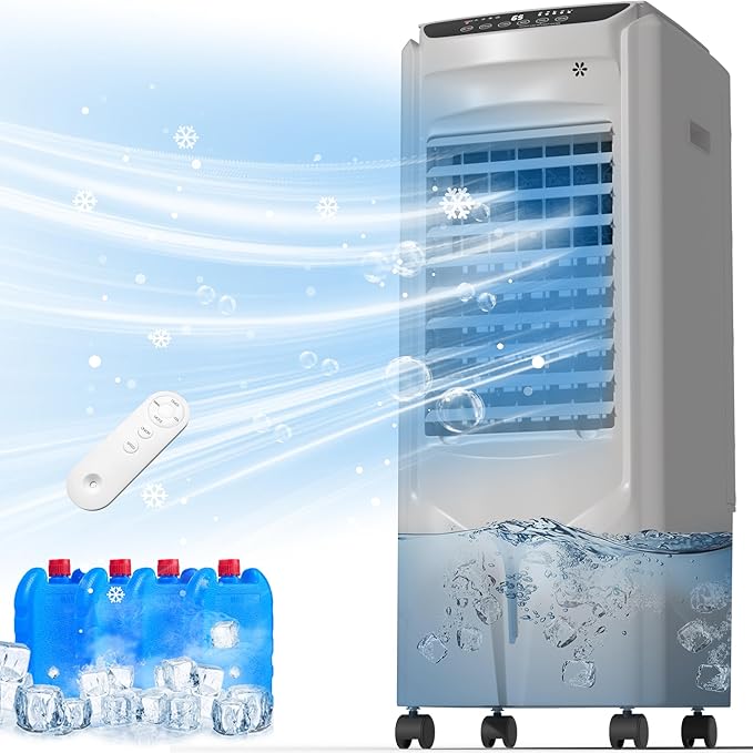 Landeagle 32" Swamp Cooler Air Conditioner, 1800CFM Evaporative Coolers by Landeagle