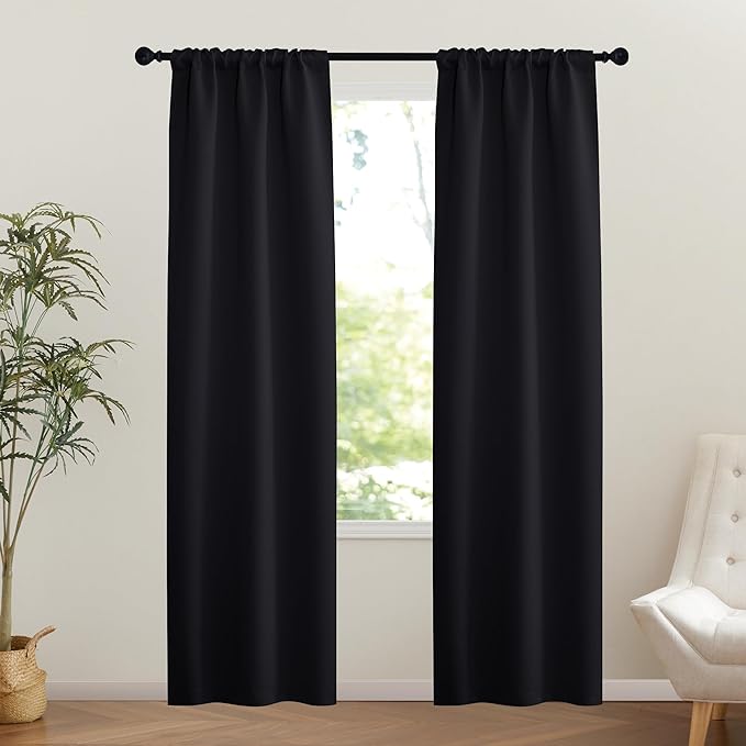 NICETOWN 1 Panel Blackout Doorway Curtains by NICETOWN