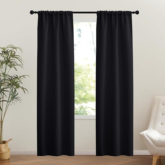 NICETOWN 1 Panel Blackout Doorway Curtains by NICETOWN