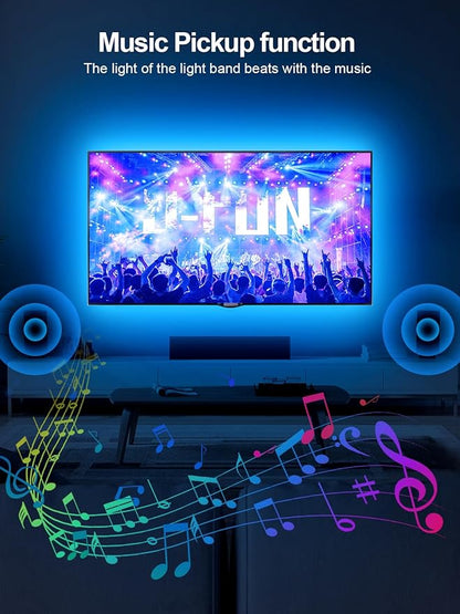KANTUTOE TV Lights Behind, 19.68ft LED Lights - Image 4