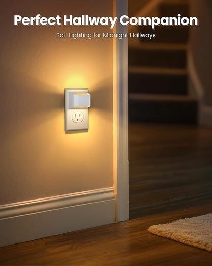 NIORSUN Plug in Night Light, Auto Brightness Sensor Night Light, 3000K Warm - Image 5