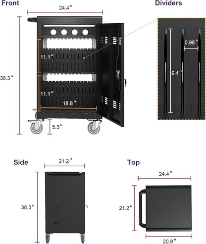 Thetilsy 35 Device Mobile Charging Station - Image 5