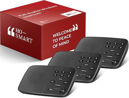 Hosmart Intercoms Wireless for Home UltraSpeak Pro, 2025 Full Duplex Wireless by HHOSMART