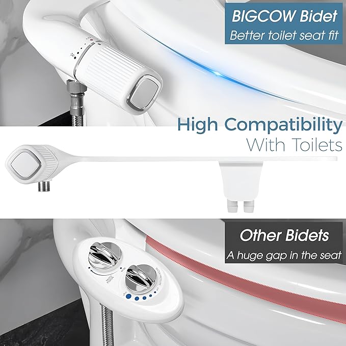 BIGCOW Ultra-Slim Bidet Attachment - Image 3