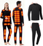 Heated Thermals Underwear Men Women: 42 Heating Zones Electric Thermal Long by Unknown