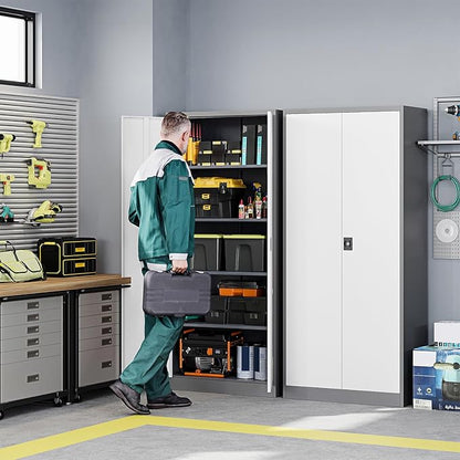 Letaya Metal Garage Storage Cabinets - Image 4