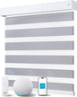 Smart Zebra Blinds for Windows, Alexa Motorized Blinds by JaeJaes