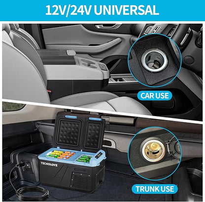 12V/24V DC Power Cord for Car Fridge Freezer、Portable Car Refrigerator，12 Volt - Image 2