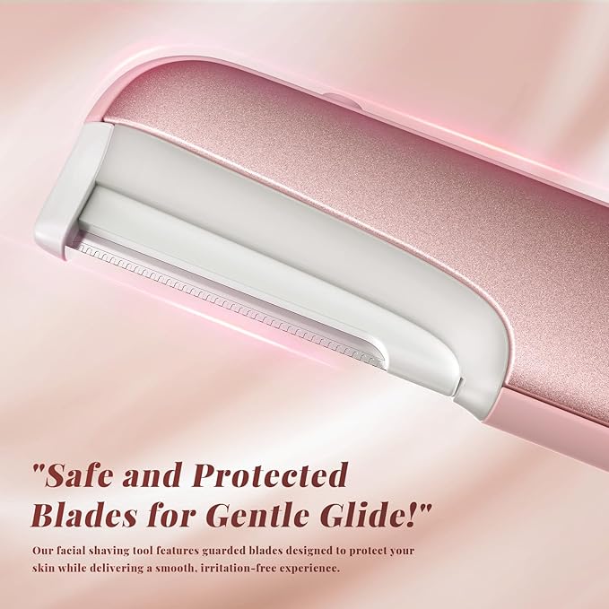 Galtxen Dermaplaning Tool for Women Pink - Image 4