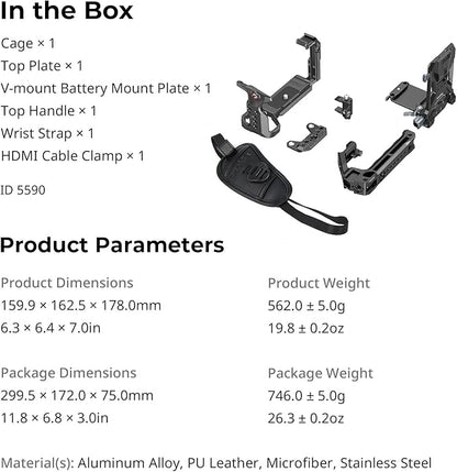 SMALLRIG Cage Kit for Sony FX2, - Image 9