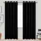 KOUFALL 60 Inch Wide Blackout Curtains by KOUFALL