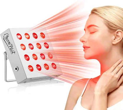 Red Light Therapy for Body Panel, 16‑LED 6 Wavelengths Near‑Infrared Light by charmpilot