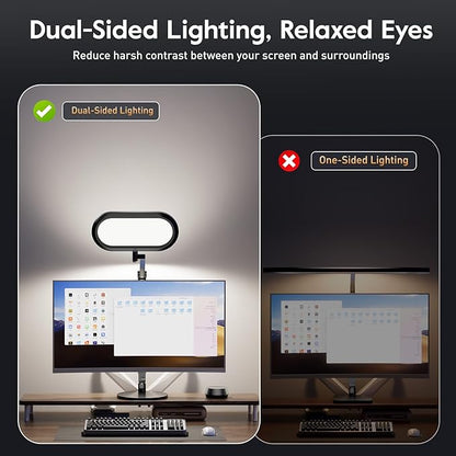 Premium LED Desk Lamp for Home Office – Eye-Caring Double Side Light - Image 2