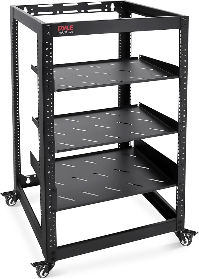 Pyle 20U Open Frame Server Rack by PyleUSA