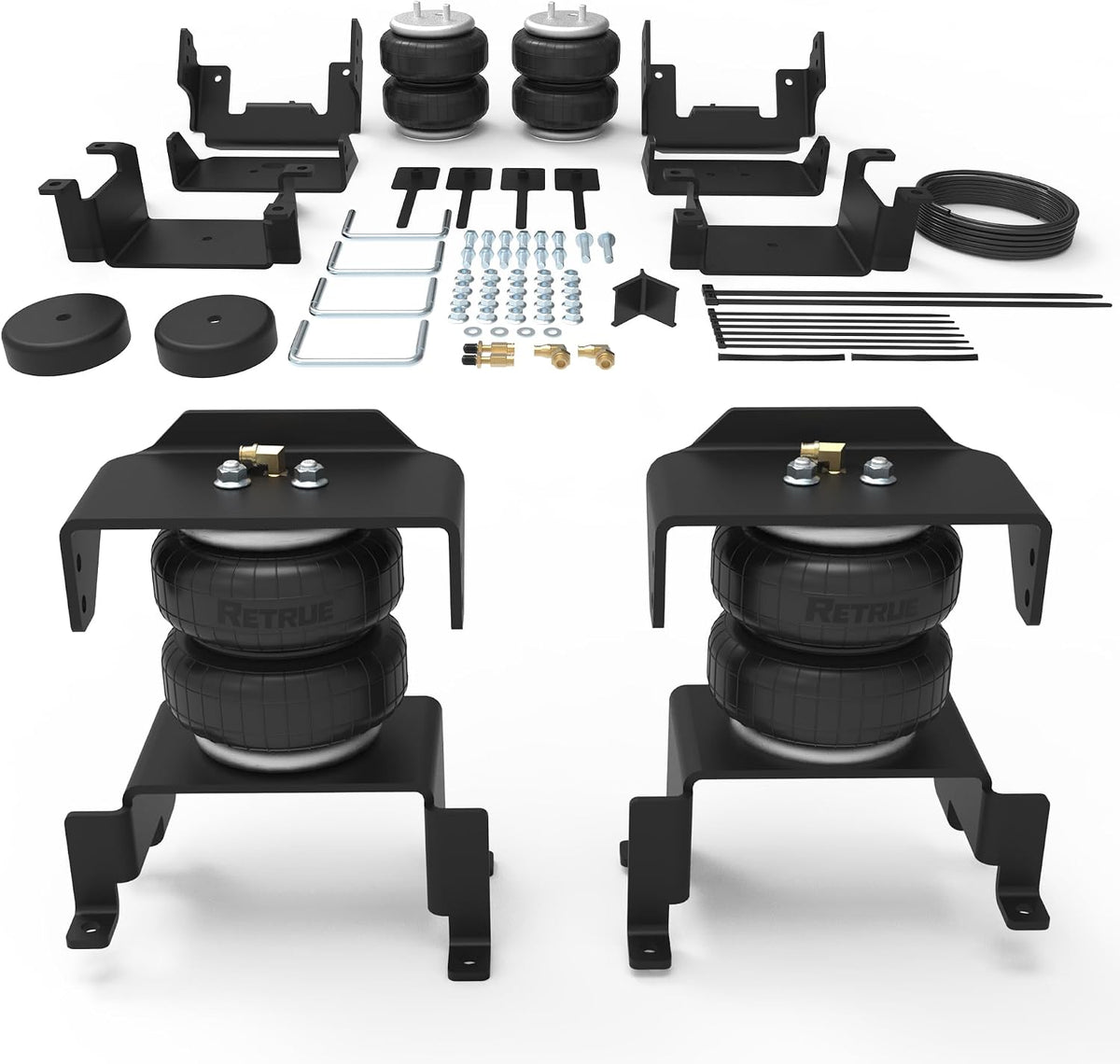 retrue rear air bags suspension kit for 2009-2014, main product view