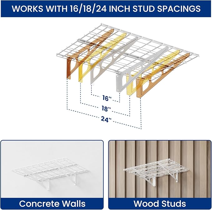 FLEXIMOUNTS 2-Pack 2x6ft Garage Shelving - Image 4