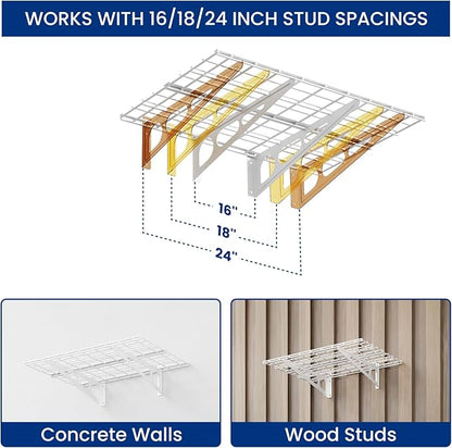 FLEXIMOUNTS 2-Pack 2x6ft Garage Shelving - Image 4