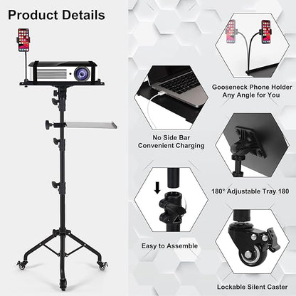 Tossbiss Laptop Tripod on Wheels - Image 6