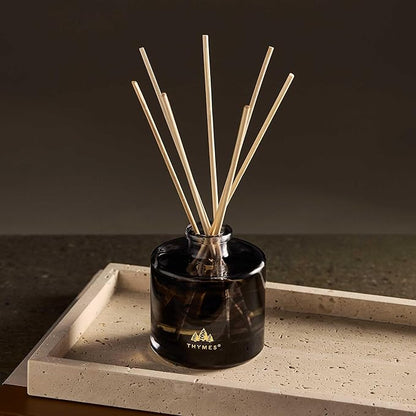 Thymes Petite Oil Reed Diffuser Set – Includes Reeds, Fragrance Oil & Glass - Image 2