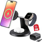 3 in 1 Wireless Charging Station by ZECHIN