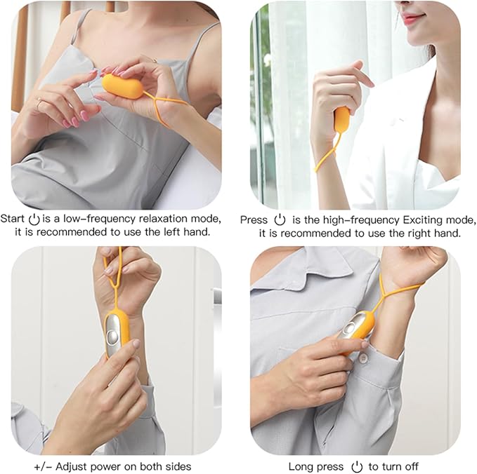 Handheld Relaxation Device, Compact Device, Massage Improves Mood and Focuses - Image 3