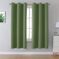 DUALIFE Sage Green Curtains by DUALIFE