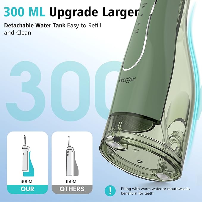 Leominor Water Dental Flosser Pick - Image 6